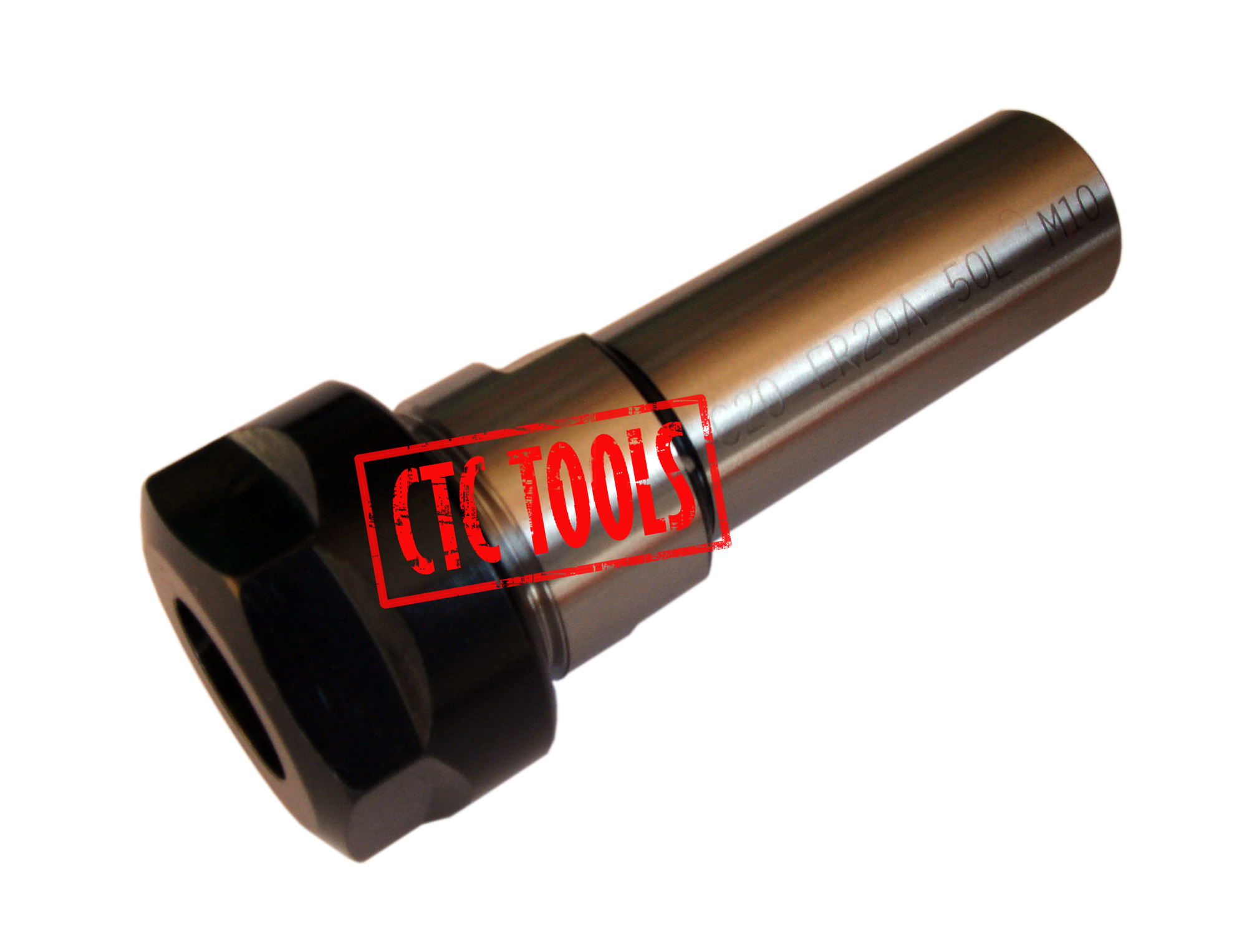 ER20 Collet Chuck 20mm x200mm Straight Shank Extension Milling Holder Deep Drill 