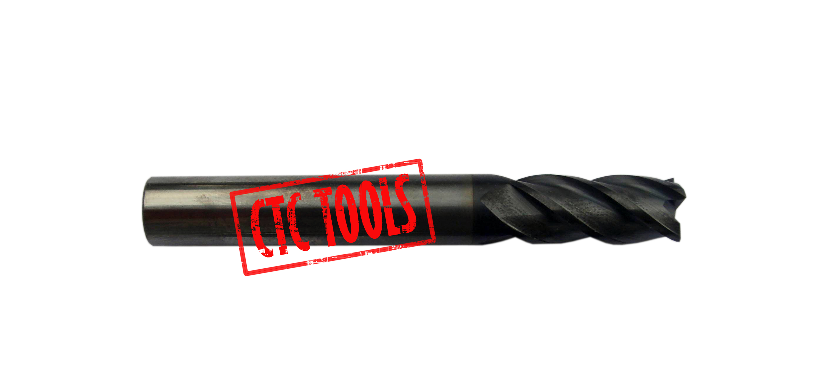 3mm 4 Flute HRC45 Long Shank Tungsten Carbide End Mill CNC Tool TIALN Coating 